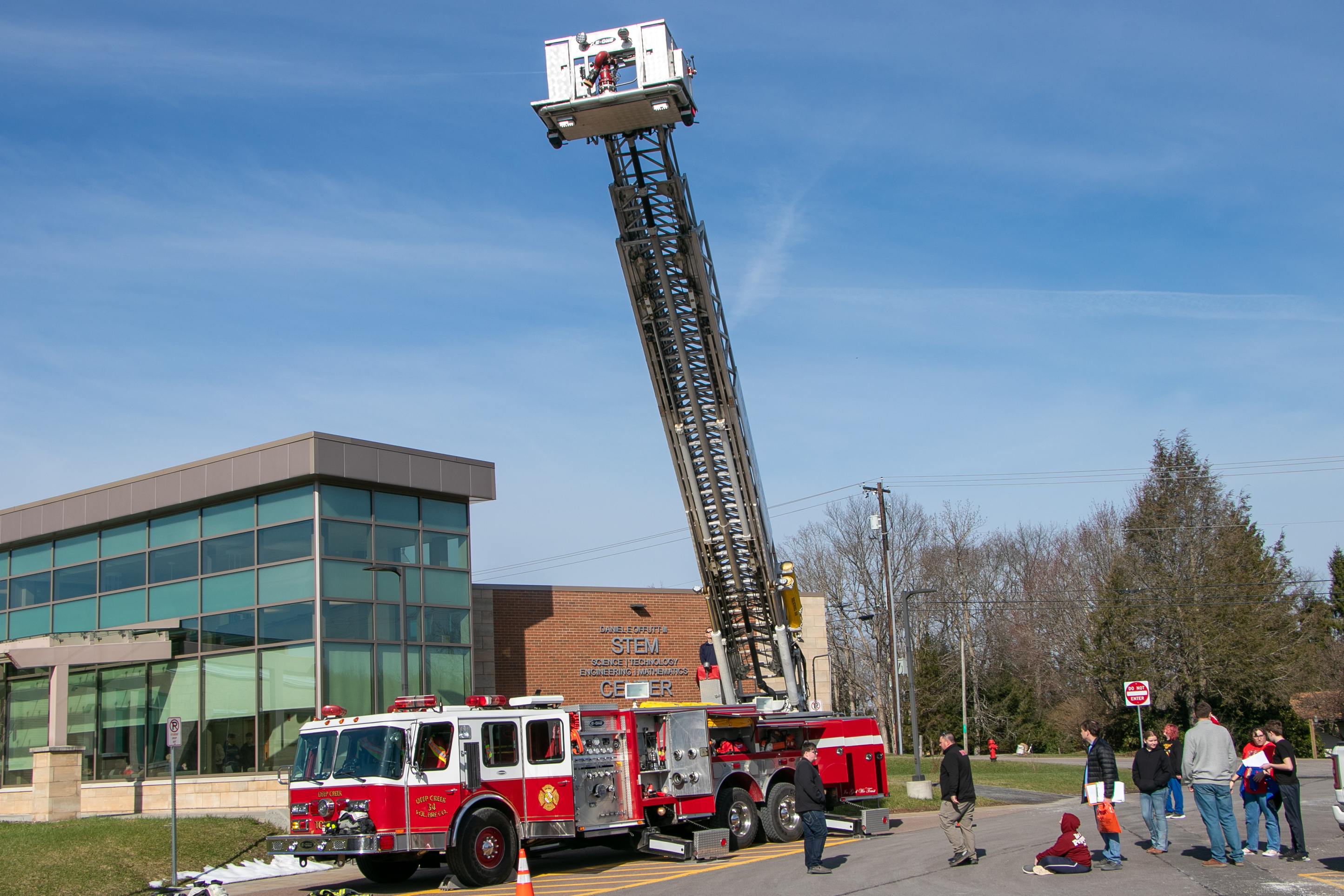 DCVFC rig 34 on display, photo captioned below